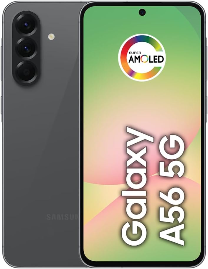 Samsung Galaxy A56 com tela AMOLED 120 Hz